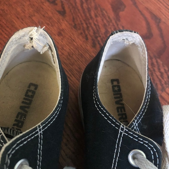 Converse Black and White Sneakers - Picture 2 of 5